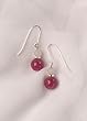 Red Aventurine and Rose Quartz Earrings