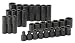 SK Hand Tools 4053 30-Piece 1/2-Inch Drive 6 Point Standard and Deep Metric Impact Socket Set