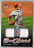 2007 Fleer Ultra Mark Mulder Double Game Used Jersey Baseball Card Only 160 Made