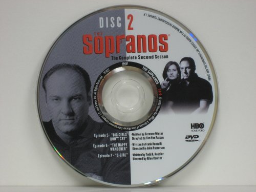 Sopranos Second Season Disc 2 under The Sopranos in The Dvd and video tapes Store