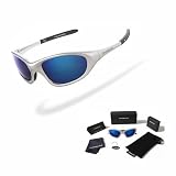 Chamelius Silver Blue ICE X3 Polarized Sunglasses