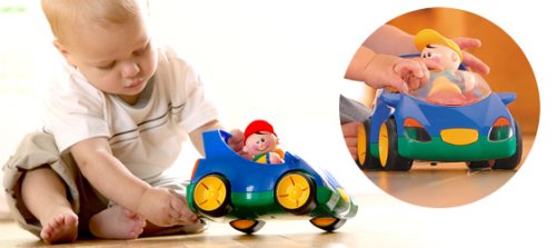 Tolo Toys First Friends Car - Primary Colors Tolo Toys First Friends Car - Primary Colors