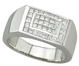 14K White Gold Diamond Ring