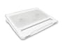 Lavolta Cooling Stand Pad with USB 2.0 2 Port Hub and 2 Cooler Fans - White
