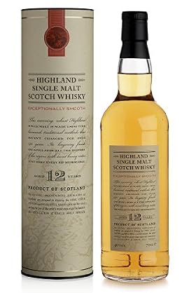 Highland Single Malt Whisky - 12 Years Old - Single Bottle