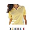 Cross Creek - Ladies' Double-Mesh Pima Pique Polo with Tipped Collar and Cuffs (6408)
