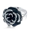 FOJO's Sterling Silver Antique Rose Ring