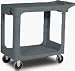 Rubbermaid #4505-00 BLA FLT Shelf Utility Cart
