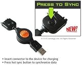 PalmOne Tungsten T5 Retractable Sync and Charge Cable (black)