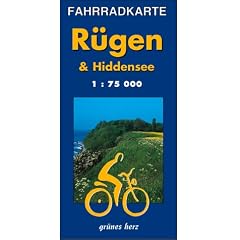 R�gen & Hiddensee 1 : 75 000 Fahrradkarte: Mit R�gen-Rundtour