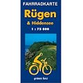 R�gen & Hiddensee 1 : 75 000 Fahrradkarte: Mit R�gen-Rundtour