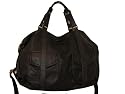 Tokyo Chocolate Brown Faux Leather Double Pocket Shoulder Bag -- SwankySwans