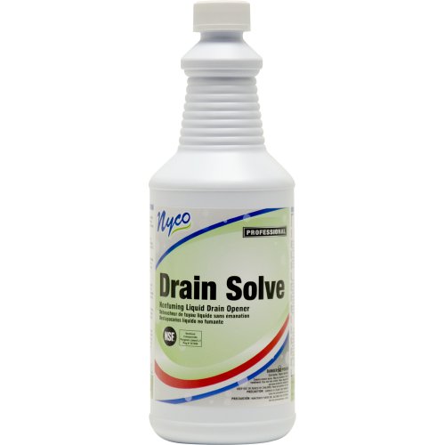 Nyco Products NL013-Q12 Drain Solve Odorless Non Acid Drain Opener, 32-Ounce Bottle (Case of 12) On Sale