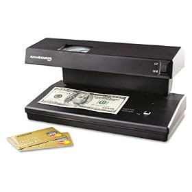 Four-Way Counterfeit Money Detector, 12W, 11 x 6 x 6