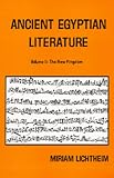 Ancient Egyptian Literature: A Book of Readings: New Kingdom v. 2 (Near Eastern Center, UCLA)