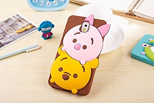 Note 4 Case, 3D Cute Cartoon Animal Soft Silicone Gel Back Case Cover for Samsung Galaxy Note 4 (Piglet)