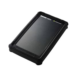 I-O DATA機器 USB 2.0/1.1対応 ポータブルハードディスク 120GB ブラック 耐衝撃シリコンジャケット HDP-U120S(K)