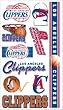 Los Angeles Clippers Temporary Tattoos - SET OF 6 - Sports Merchandise