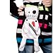 Poizen Schultertasche VOODOO DOLL BAG white