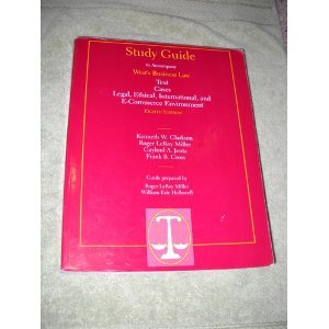Study Guide & Test Preparation to accompany West's Business Law