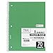 Mead Spiral Notebook, College Ruled, 1 Subject, 70 Sheets, 10.5 x 7.5 Inches, Assorted Colors (05512)