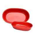 sengWare 2-pc. Casserole and Lasagna Dish Set- Pimento