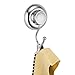 MaxHold No-Drilling/Suction Cup Single Robe Hook - Vaccum System - Stainless Steel Never Rust - for Bathroom & Kitchen Storage