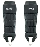 STX Black Field Hockey Contour Shinguards