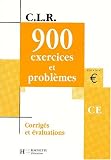 900 exercices et problemes ce corriges+évaluation