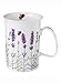 Ashdene I Love Lavender Bone China 8-Ounce Can Shape Mug in Gift Box