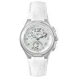 TechnoMarine Women's TLNCW05 NeoClassic Chrono White Leather Watch