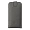 Manhattan Leather Flip Wallet Case for iPhone 4 4S-Black