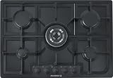 Rosieres - RTG 75 Sqfpn - Plaque de Cuisson Gaz - Int&eacute;grable - 75 cm - Noir