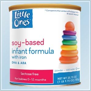 Little Ones® Soy-Based Infant Formula