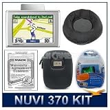 Garmin nuvi 370 Personal Travel Assistant Total Peace of Mind Kit w/ Nav-Mat