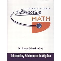 Prentice Hall Interactive Math Introductory and Intermediate Algebra Student Package