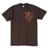 Holland Netherlands Dutch Lion "Oranje" Brown Soccer T-shirt, Tee