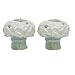 Block Basics Loves Me Bunch of Daisies Candle Holders, Set of 2