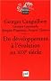 Du d�veloppement � l'�volution au XIXe si�cle