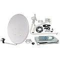 Digitale Satelliten SAT-Anlage 60cm Sch�ssel + Digital Receiver Komplettset