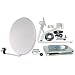 Digitale Satelliten SAT-Anlage 60cm Sch�ssel + Digital Receiver Komplettset