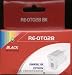 set of two compatible epson t028 black inkjets for use in epson stylus c60..