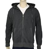 413GRs2ZFTL. SL160  Quiksilver Mens Full Zip Balboa Sweatshirt Hoodie 110188 Gray