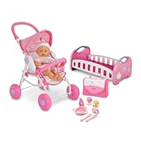 Fisher Price Newborn Playset, Accessories and Doll