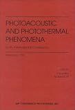 Photoacoustic and Photothermal Phenomena: 10th International Conference: Rome, Italy, August 23-27, 1998 (AIP Conference Proceedings)