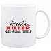 Mug White " ATTACK OF THE KILLER Glen of Imaal Terriers " Dogs