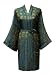 Kimono (Short) - Silk Jacquard (Moroccan Blue)