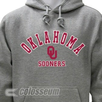 Buy Oklahoma Sooners Campus Yard Hooded Sweatshirt by Colosseum