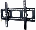 PLB103M-K Black Universal 32-55" LCD/Plasma/LED TV Wall Mount Bracket Tilt with Security Lock + FREE TV Screen Cleaner Kit worth &pound;9.99