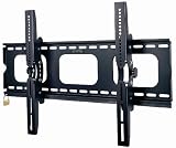 Duronic PLB103M-K Black Universal 32-55 LCD/Plasma/LED/3D TV Wall Mount Bracket Tilt with Security Lock Bar + FREE TV Screen Cleaner Kit worth �9.99